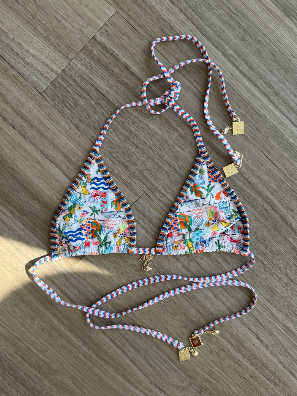 Bydee Swim Beaded Bikini Top